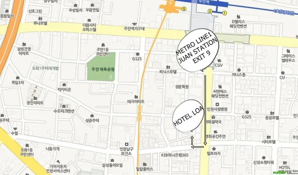 Roa Hotel Incheon Motel
