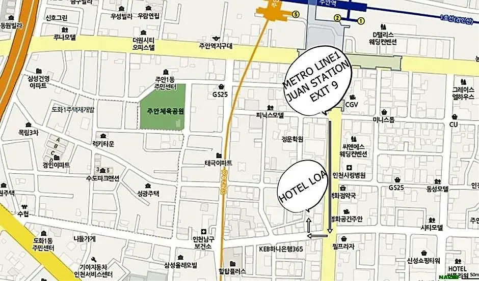 Roa Hotel Incheon Motel